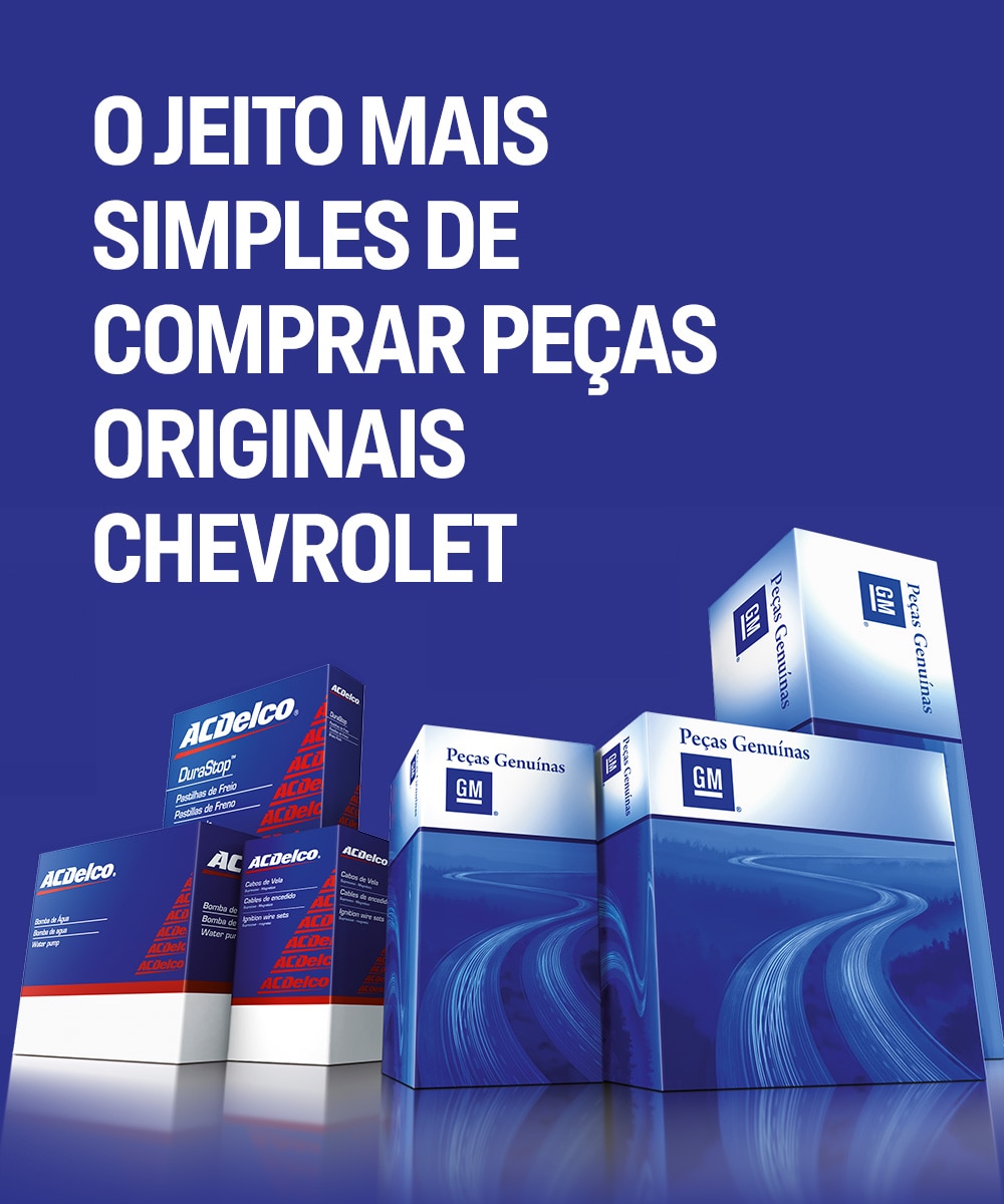 Na Absoluta Guarujá você encontra toda gama de peças originais Chevrolet para a manutenção do seu carro!